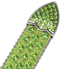 Sparkle Rhinestone for Men Women Western Cowboy Green Stone Crystal Studded Belt Strap for Jeans, Ideal Choice for Gifts