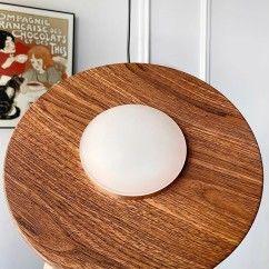 31 Luxury Flying Saucer Pendant Light with Vintage Wood Pattern Iron Craft for Dining Room and Bedroom oovov.com img 22