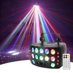 4 Laser Rain Butterfly Light, 50W Powerful Light Effect