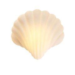 33 Modern Glass Shell Corridor Wall Lamp Balcony Hallway Wall Lighting Fixtures oovov.com img 1