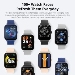 COLMI P81 Voice Calling Smart Watch Ultra 1.9" Screen with 24H Health Monitor