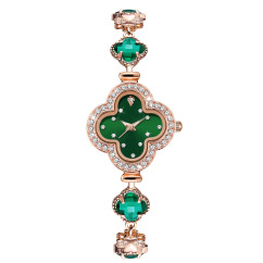 Fashion Quartz Classic Luxury Ladies Watch Bracelet Wristwatch for Women Shiny Imitation Diamond Femmes Watch