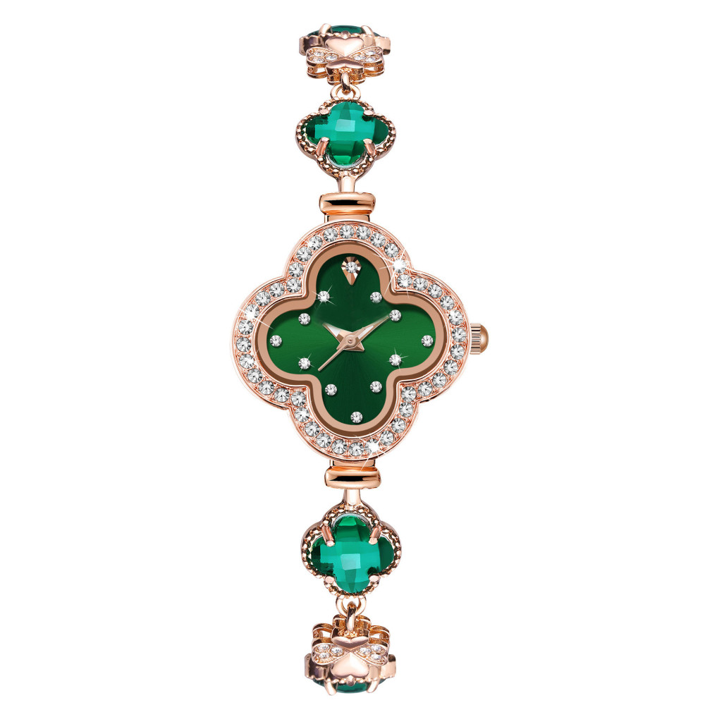 Fashion Quartz Classic Luxury Ladies Watch Bracelet Wristwatch for Women Shiny Imitation Diamond Femmes Watch