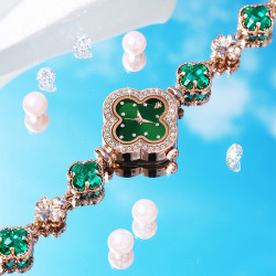 Fashion Quartz Classic Luxury Ladies Watch Bracelet Wristwatch for Women Shiny Imitation Diamond Femmes Watch