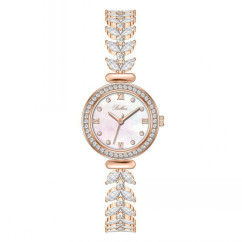 Women Watch Luxury Diamond Inlaid Waterproof Ladies Mermaid Bracelet Chain Wristwatches gift