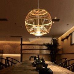 40 South Asian Bamboo Lantern Dining Room Pendant Lamp, Japanese Restaurant Pendant Lights oovov.com img 12