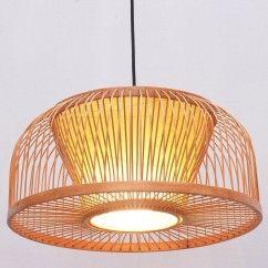 41 South Asian Bamboo Dining Room Pendant Lamp, Handmade Japanese Restaurant Pendant Lights oovov.com img 3