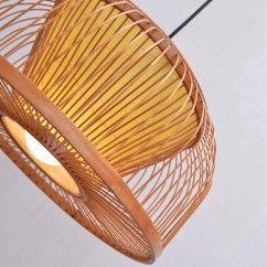 41 South Asian Bamboo Dining Room Pendant Lamp, Handmade Japanese Restaurant Pendant Lights oovov.com img 8