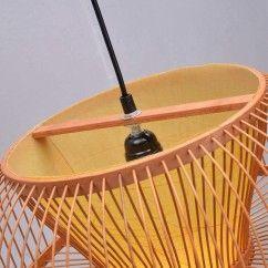 41 South Asian Bamboo Dining Room Pendant Lamp, Handmade Japanese Restaurant Pendant Lights oovov.com img 9