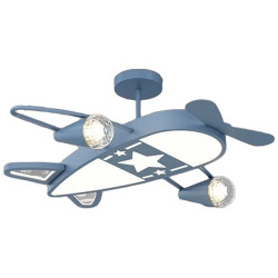 Starry Sky Airplane Light Romantic Children's Room Ceiling Lights Modern Creative Boy Girl Bedroom Baby Room Decor Ceiling Lamps
