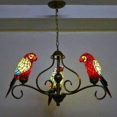 47 Tiffany Sunflower Living Room Pendant Lamps Mediterranean Dining Room Bar Counter Drop Lights oovov.com img 7