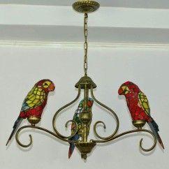 47 Tiffany Sunflower Living Room Pendant Lamps Mediterranean Dining Room Bar Counter Drop Lights oovov.com img 6
