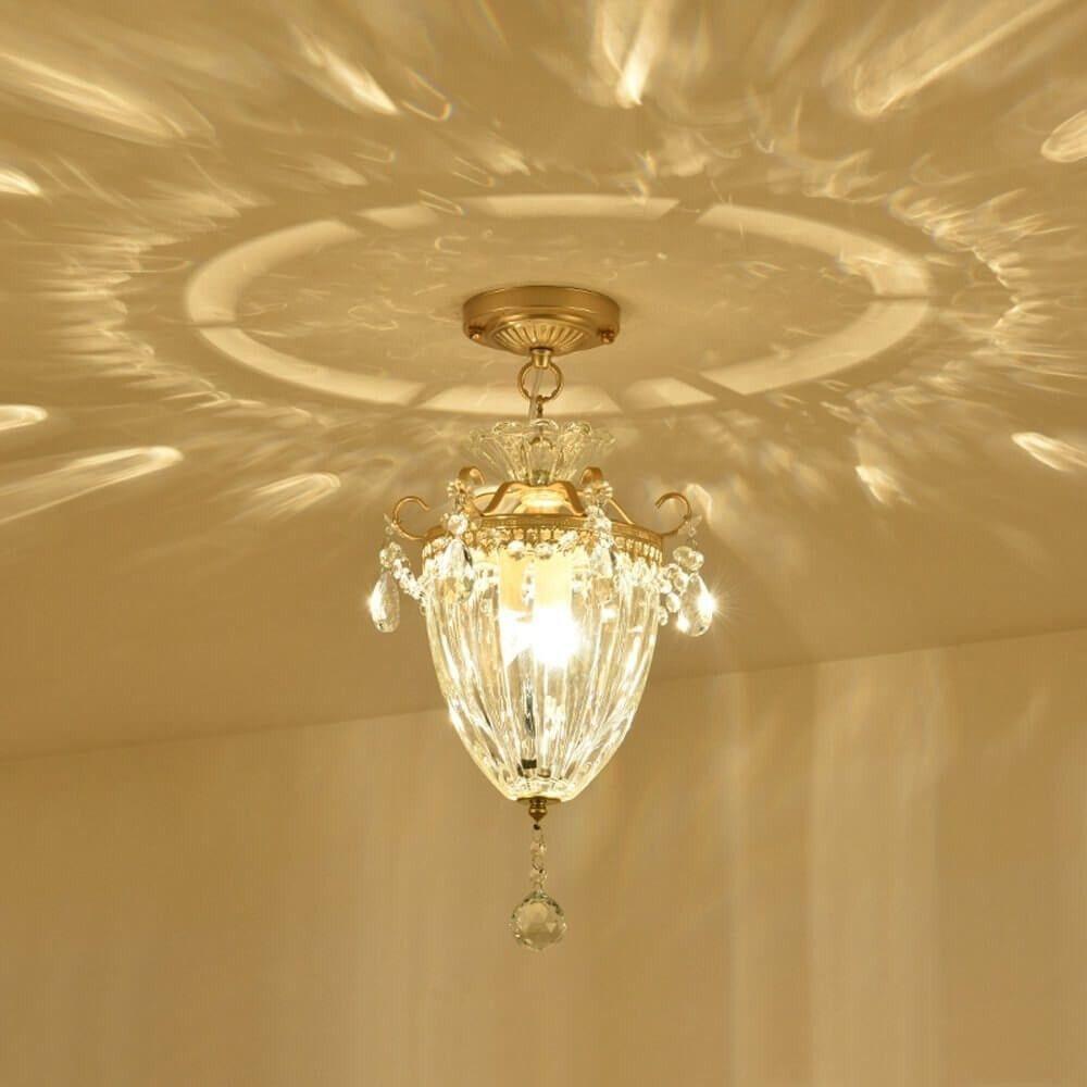 49 Modern Crystal Bedroom Pendant Lamps Hallway Porch Hanging Lights oovov.com img 4