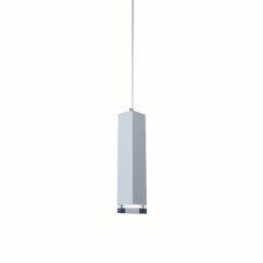 50 Modern Square Tube Crystal Bottom LED Dining Room Pendant Lights Balcony Corridor Hanging Lights oovov.com img 3