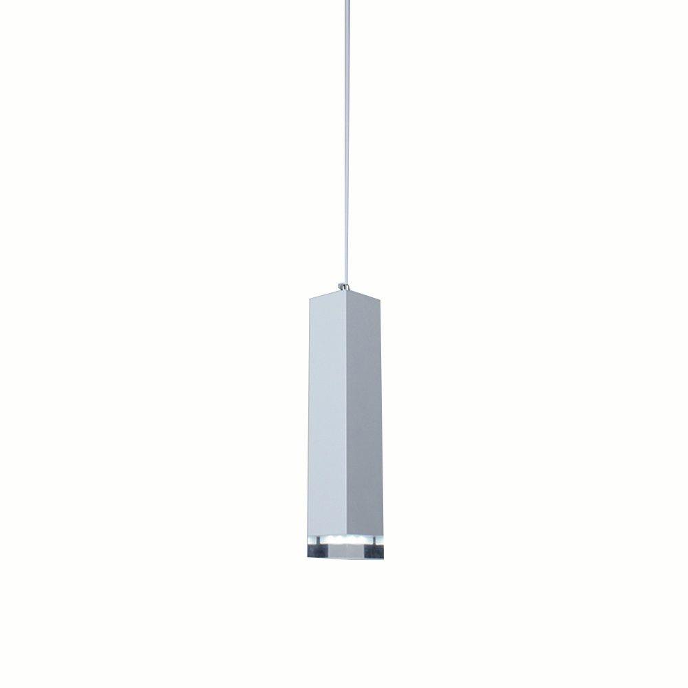 50 Modern Square Tube Crystal Bottom LED Dining Room Pendant Lights Balcony Corridor Hanging Lights oovov.com img 3