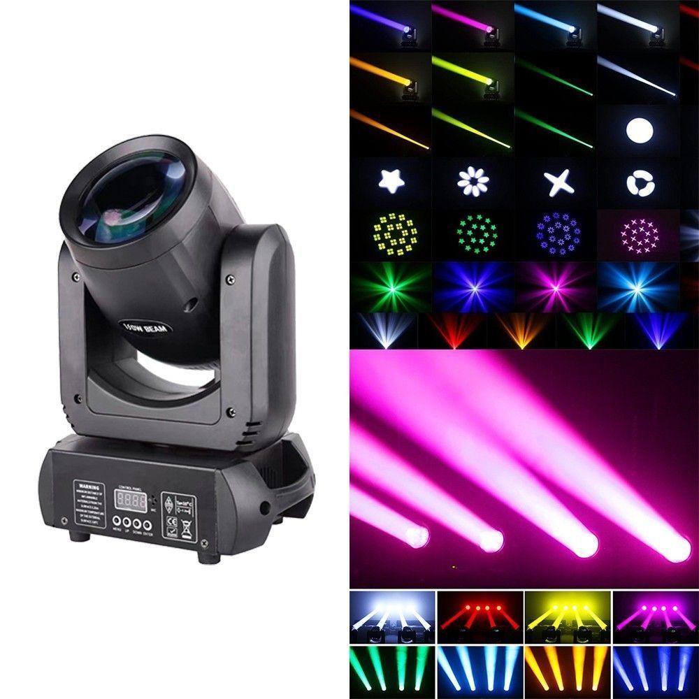 150W Moving Head Light, Suitable for Bars, Stages, and Weddings, Supports DMX512 and Sound Control, 150W LED Light Source