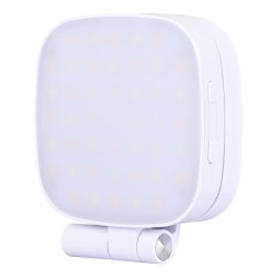 360° Rotation Magnetic Phone Selfie Light 3 Color Retractable adjustment Mobile Phone Fill Light with Makeup Mirror Dimmable