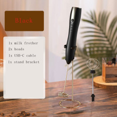 Electric Milk Frother Coffee Foam Maker - Milk Stirrer And Egg Beater - Kitchen Appliance for Barista Style Coffee at Home