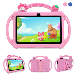 7 Inch Kids Tablet with Cartoon Proof Case WiFi Google Learning Education Tablet PC 4GB RAM 32GB ROM