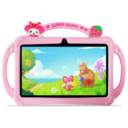 7 Inch Kids Tablet with Cartoon Proof Case WiFi Google Learning Education Tablet PC 4GB RAM 32GB ROM