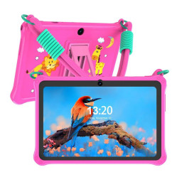 Kids Tablet 7 Inch Android 13 4GB (2+2 VIRTUAL) RAM 32GB ROM WiFi Bluetooth Children Software Installed with Lanyard