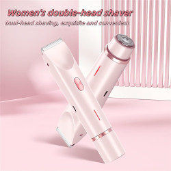 Smoovi 2.0 Women’s Bikini Shaver, 2-in-1 Electric Razor & Trimmer, Waterproof, Rechargeable, Wet & Dry Hair Remover