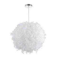 Feather Ball Bedroom Pendant Lamp Creative Study Room Pendant Light Kids Room Pendant Lights img  2