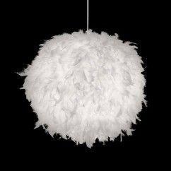 Feather Ball Bedroom Pendant Lamp Creative Study Room Pendant Light Kids Room Pendant Lights img 3