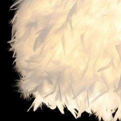 Feather Ball Bedroom Pendant Lamp Creative Study Room Pendant Light Kids Room Pendant Lights img 5