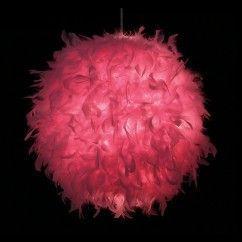 Feather Ball Bedroom Pendant Lamp Creative Study Room Pendant Light Kids Room Pendant Lights img 8