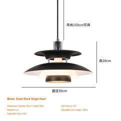 Modern Minimalist Double Head Pendant Light | Multiple Colors Available | E27 Screw Socket | Suitable for 5-8㎡ Areas img 26