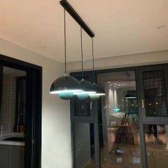 Modern Minimalist Multi-Color Pendant Light Home Decor E14 Light Source Adjustable Cord Length 13