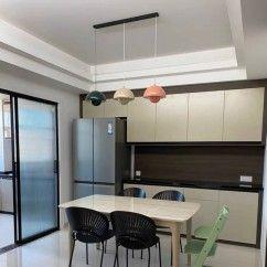 Modern Minimalist Multi-Color Pendant Light Home Decor E14 Light Source Adjustable Cord Length 14