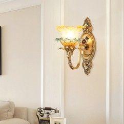 Copper Glass Living Room Wall Lights Study Room Wall Lamp Bedroom Bedsides Stair Case Corridor Wall lamp 4