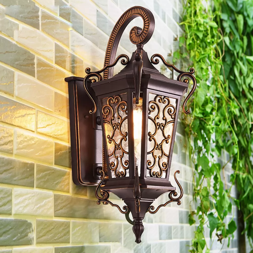 Decorative effect of outdoor aisle lights